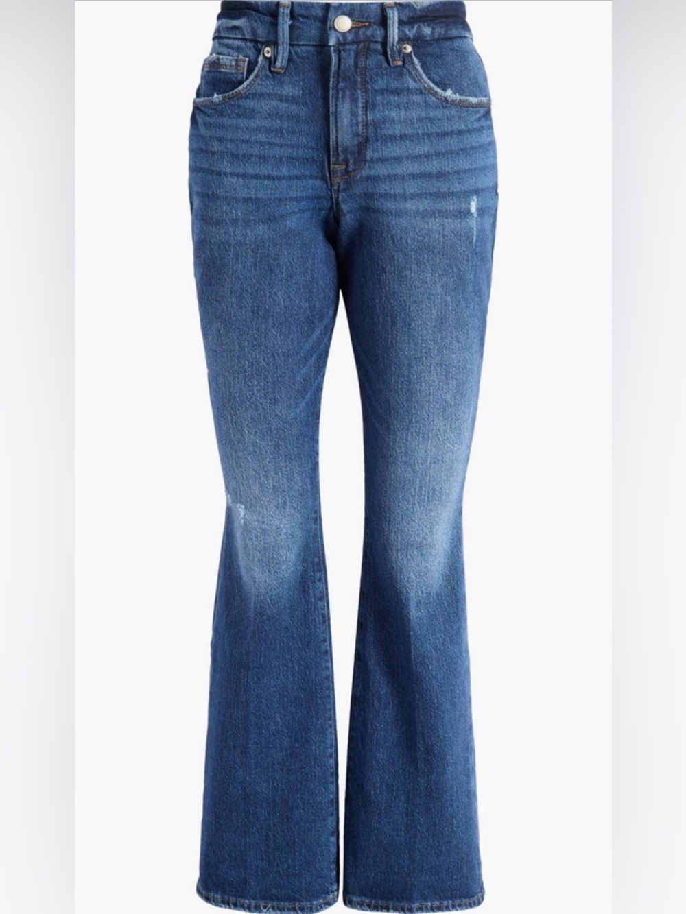 NWT Good American Good Petite Bootcut Jeans Size 16